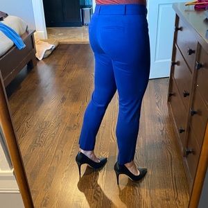 Banana Republic Sloan Pant size 4 in blue